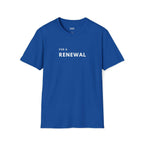 For A Renewal T-Shirt made of 100% cotton with classic fit and tear-away label, inspiring faith and renewal.