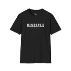 Disciple Life T-Shirt with bold Christian mission message, 100% cotton, classic fit