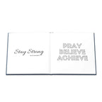 Professional-grade photo book with glossy or matte hardcover preserving vivid memories