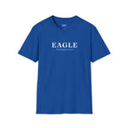 Eagle Generation Logo T-Shirt made of 100% cotton with classic fit and tear-away label for everyday comfort and style