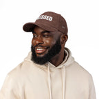 Blessed Vintage Cap in 100% cotton corduroy with adjustable strap and low-profile crown