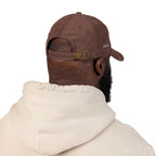 Blessed Vintage Cap made of 100% cotton corduroy with adjustable strap and embroidered eyelets for stylish faith-inspired wear