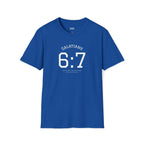 Galatians 6:7 T-Shirt with faith message, 100% cotton, classic fit, tear-away label