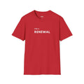 For A Renewal T-Shirt made of 100% ring-spun cotton with classic fit and tear-away label, inspiring faith and hope