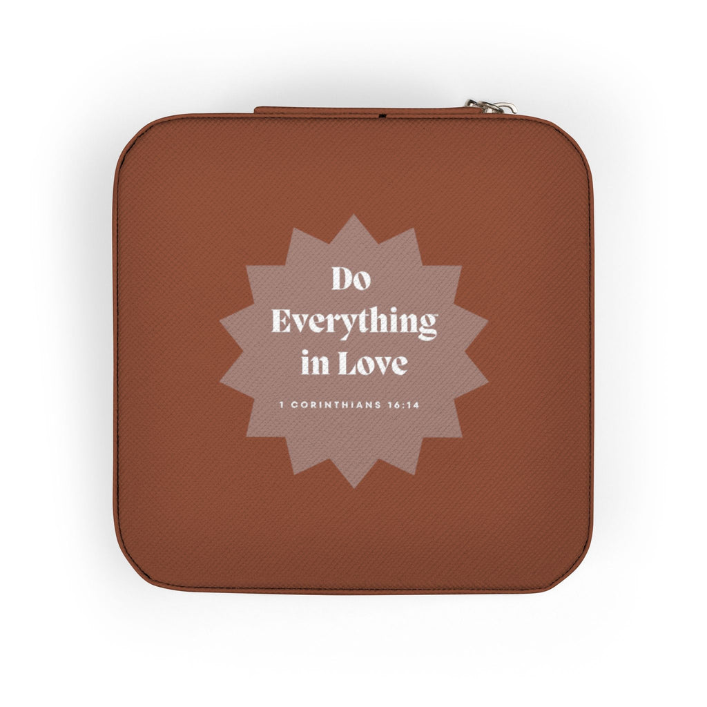 Bible Quote Travel Case with "Do Everything in Love" text