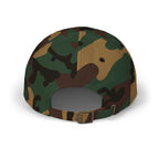 Blessed Camo Cap green camo back view