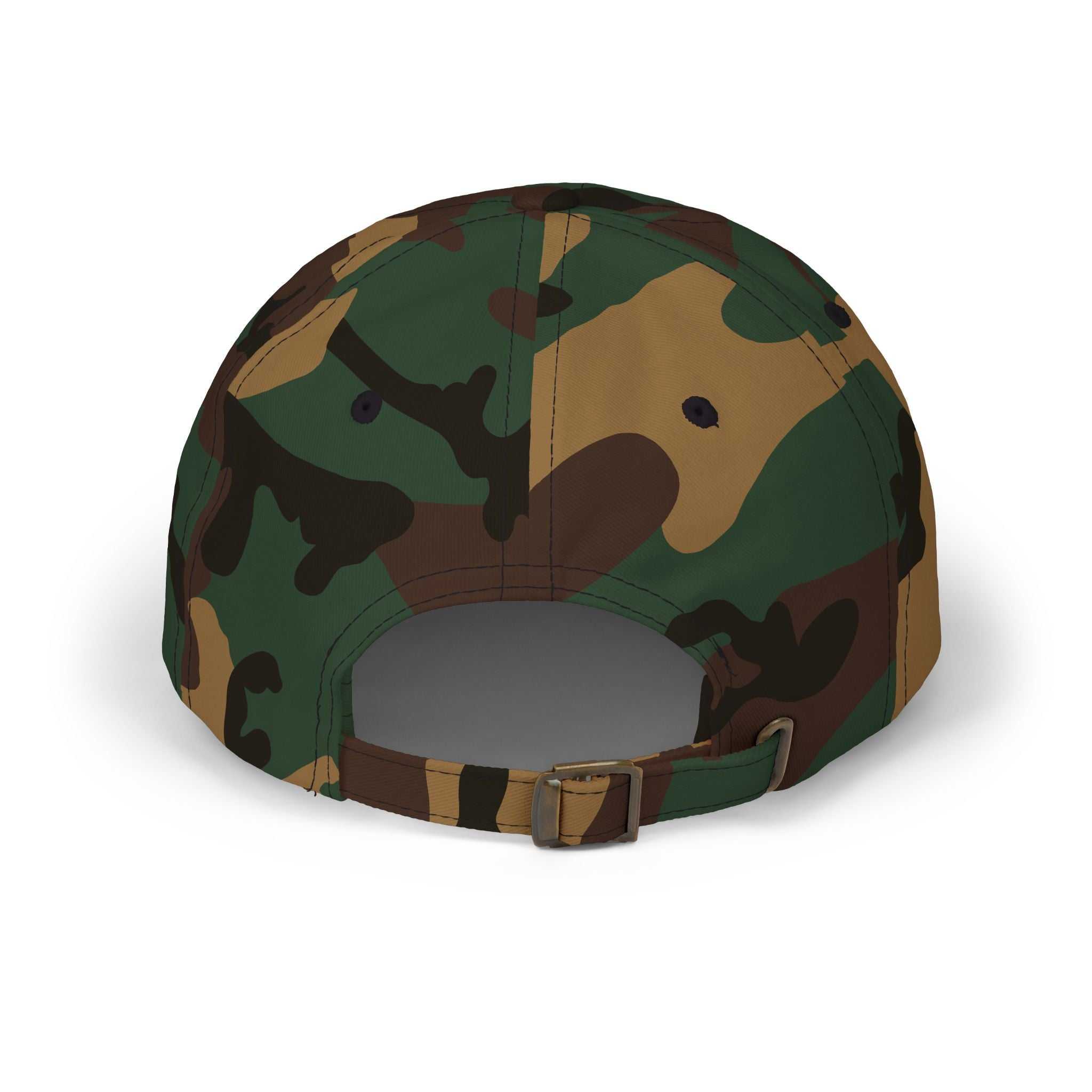 Blessed Camo Cap green camo back view