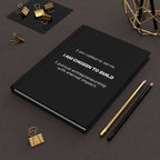 Called & Chosen Journal matte hardcover with 150 lined pages and customizable covers