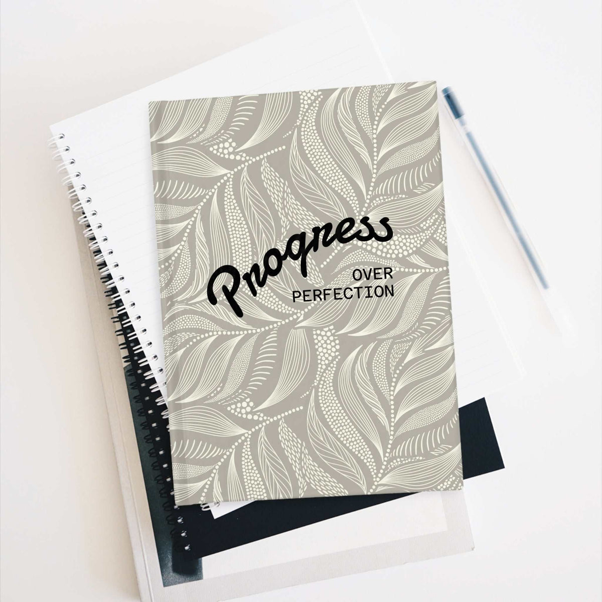 Choose Progress Journal with 128 blank pages