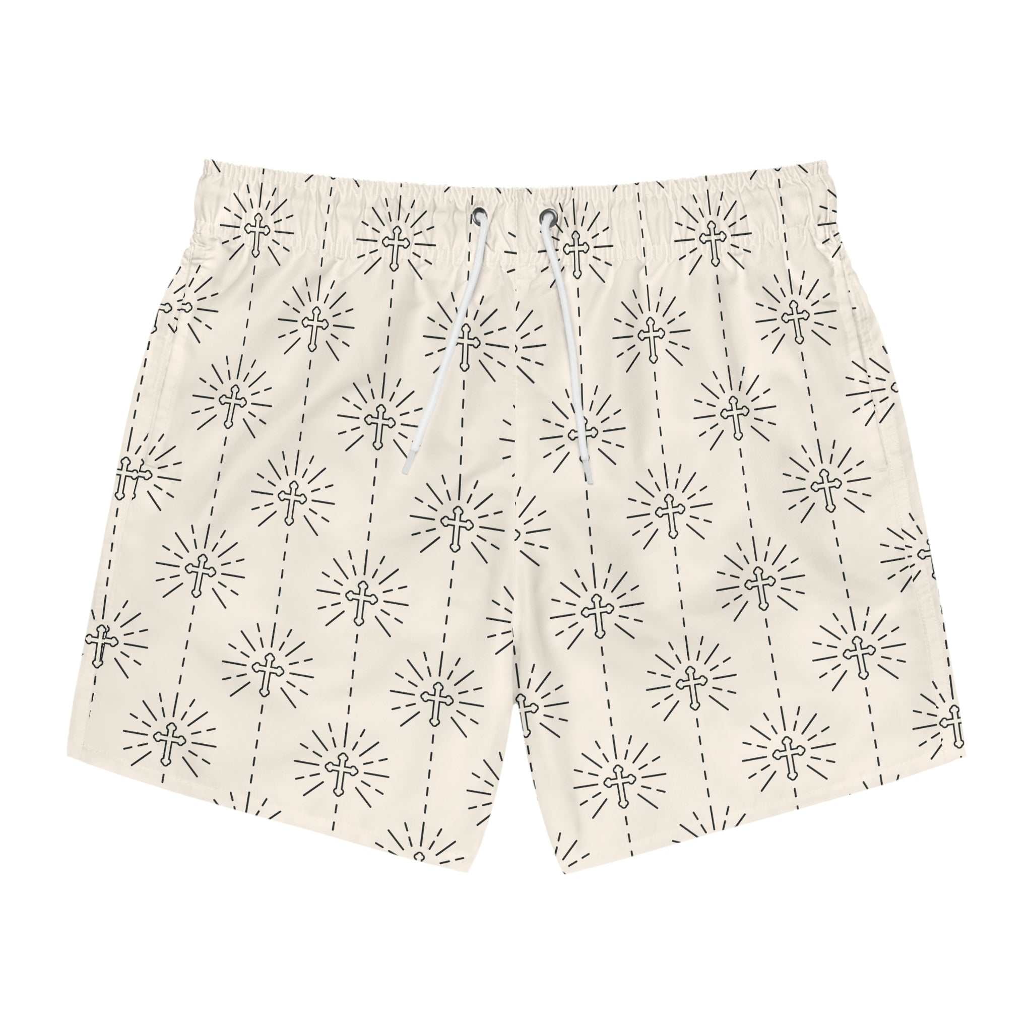 Christian swim trunks