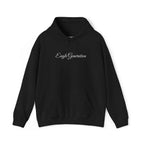 Unisex Eagle Generation Hoodie heavy cotton-polyester blend with kangaroo pocket and color-matched drawstring hood