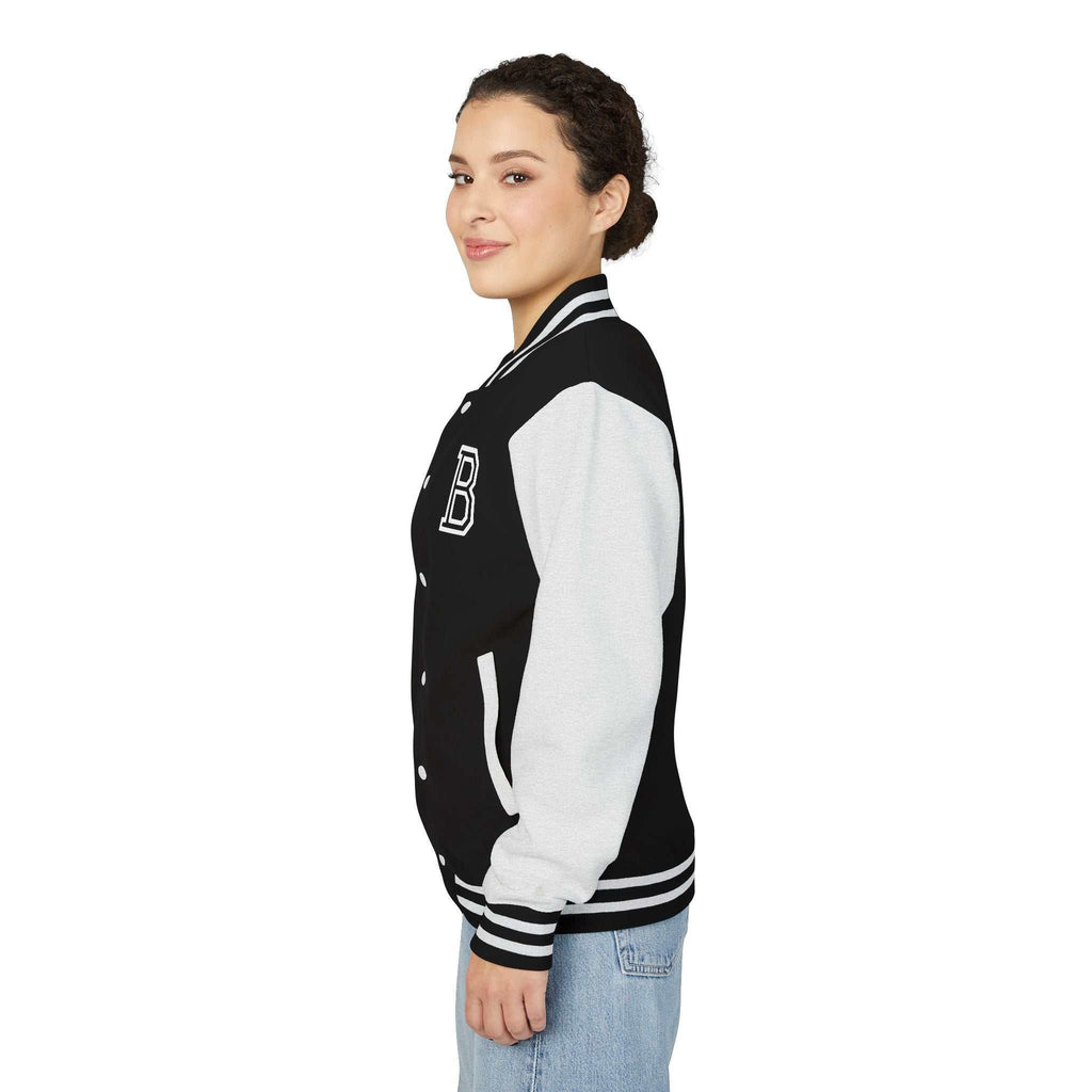 Blessed baseball jacket made of cotton blend with cozy fit and inspiring design