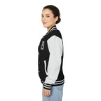 Blessed baseball jacket made of cotton blend with cozy fit and inspiring design