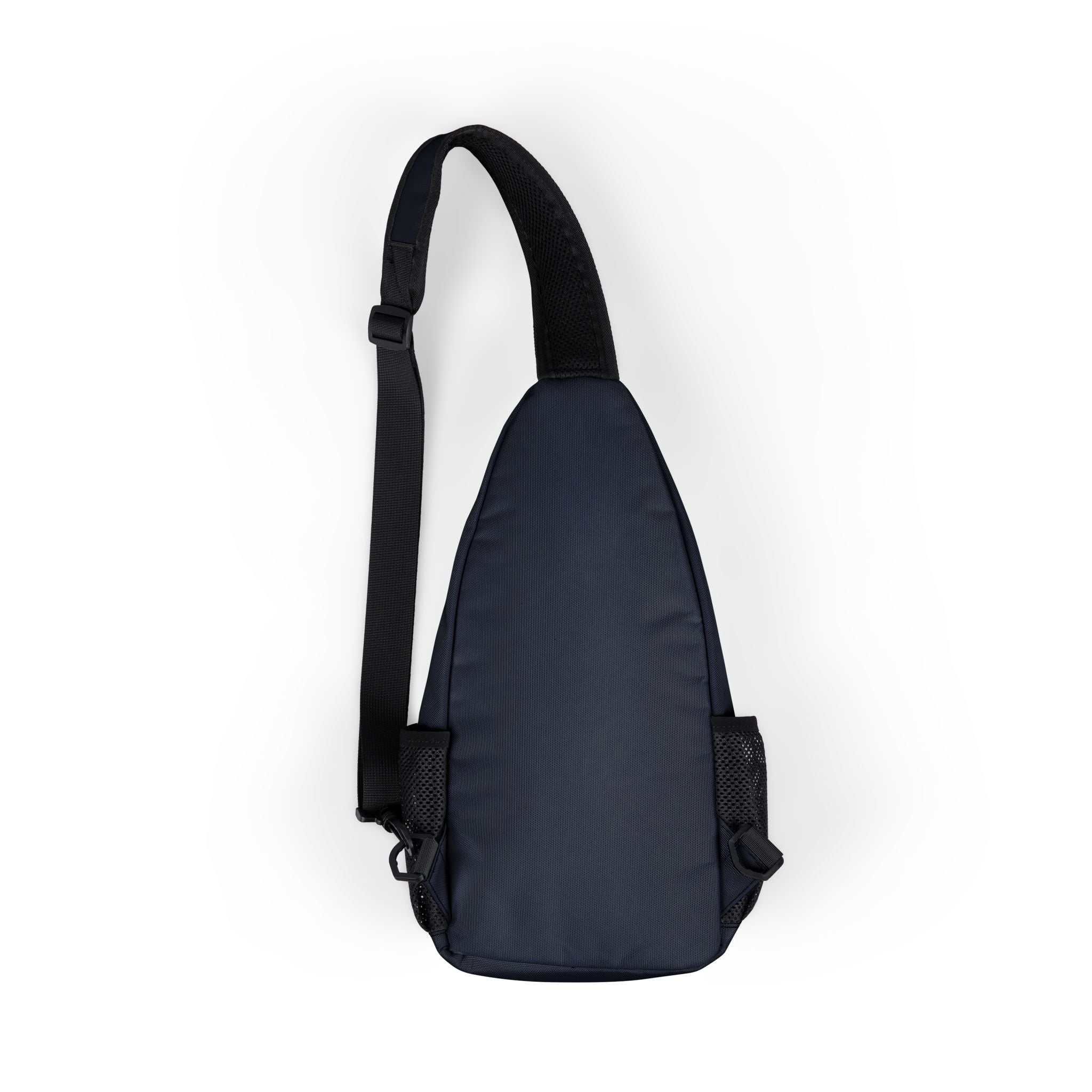Forever Blessed Chest Bag black nylon with multiple pockets
