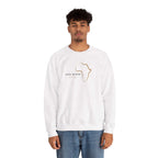 God Bless Africa Sweatshirt with Africa map design