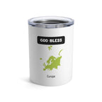 God Bless Europe Tumbler stainless steel vacuum-insulated 10oz