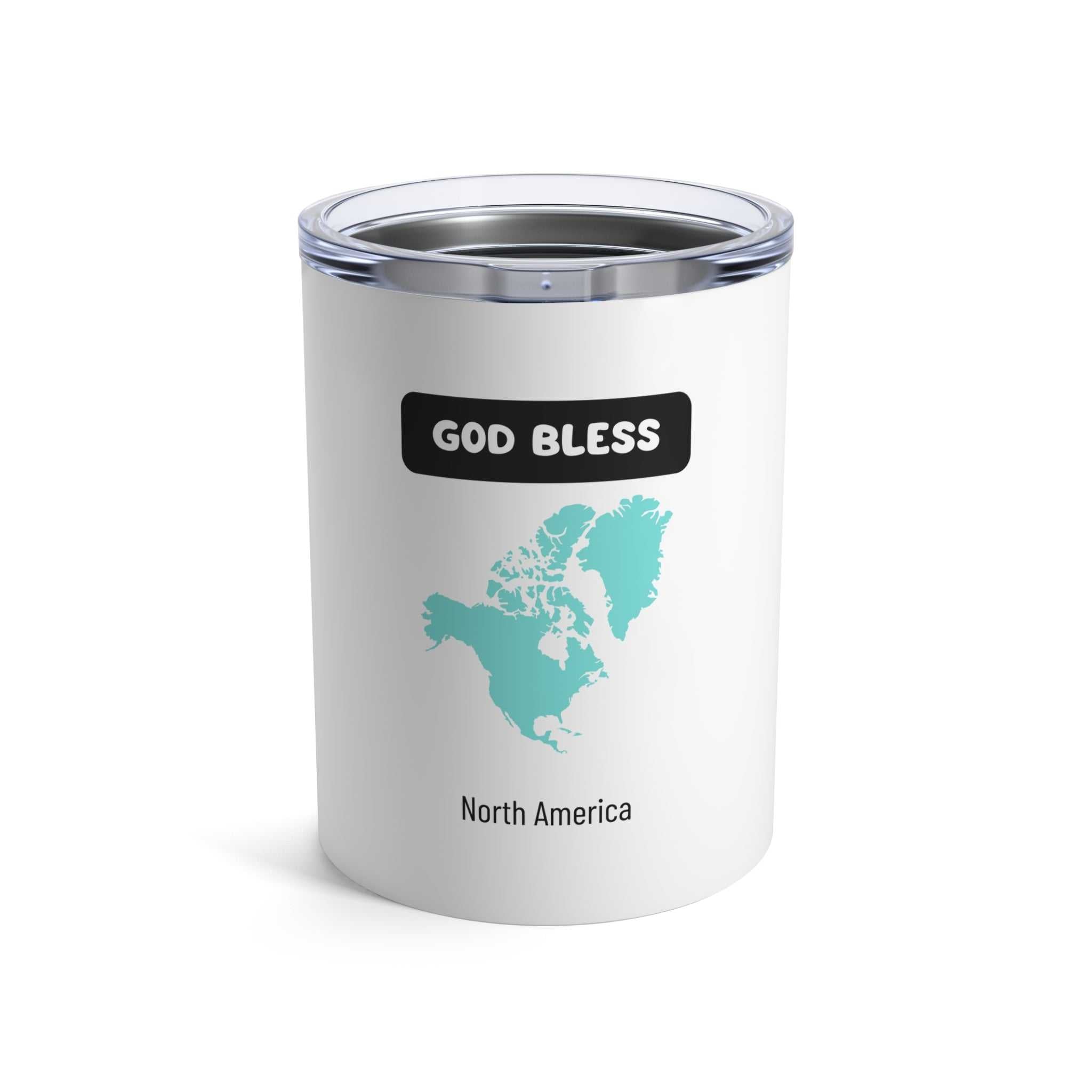 God Bless North America tumbler