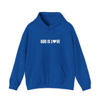 God Is Love Hoodie royal blue