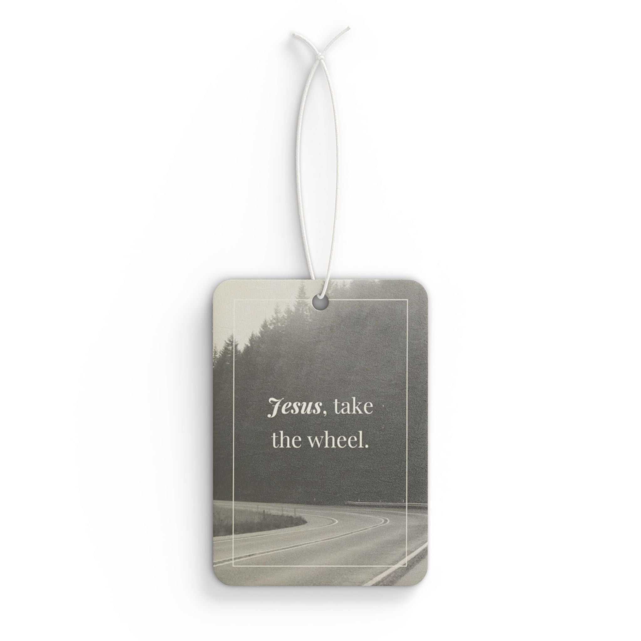 Guided by Jesus car air freshener