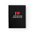 Unisex soft-style I Love Jesus Journal cotton t-shirt with durable shoulders and ribbed collar