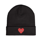 Cozy Jesus knit beanie in cotton blend with form-fitting shape for daily wear