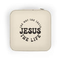Jesus Travel Case with zip and "The Way The Truth Jesus The Life"