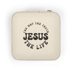 Jesus Travel Case with zip and "The Way The Truth Jesus The Life"