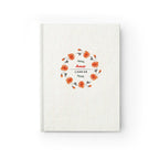 Juan 4:8 Journal Español hardcover with floral design
