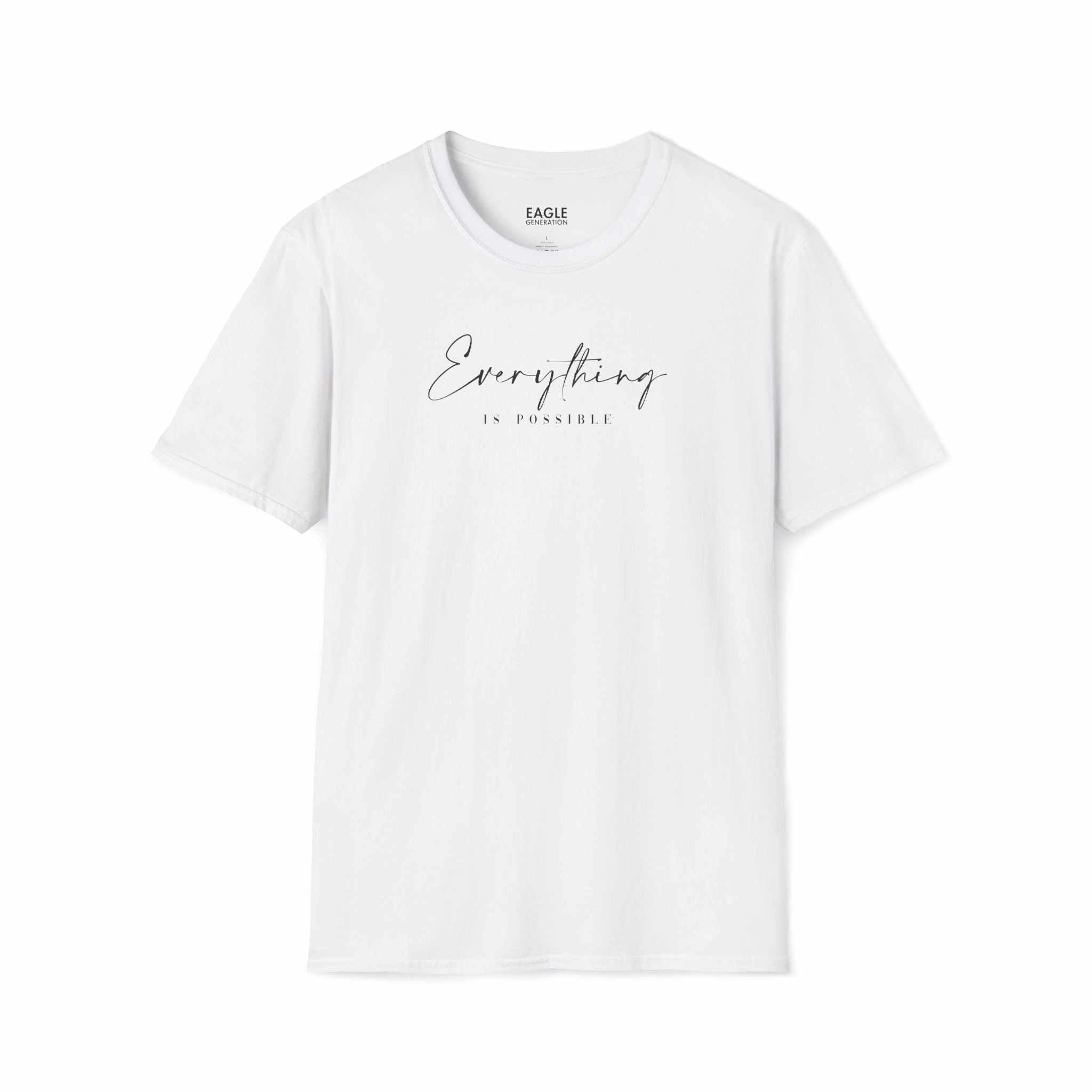 Limitless Possibilities T-shirt with "Everything is Possible" text