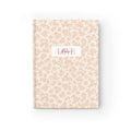 Love Word Journal with blank pages and floral cover design