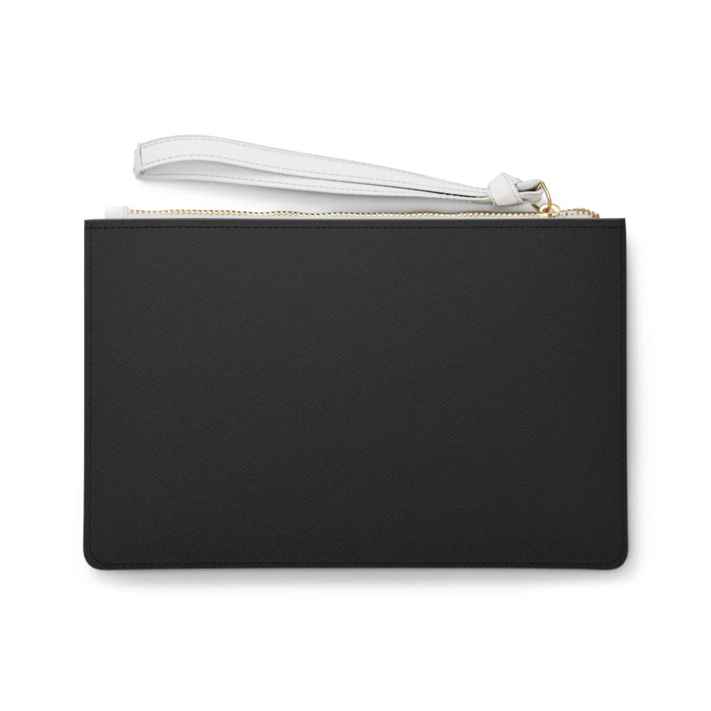 Love Yourself Clutch Bag with wrist zip fastening