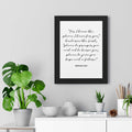 Majesty Calligraphy Poster with elegant lettering and inspirational design
