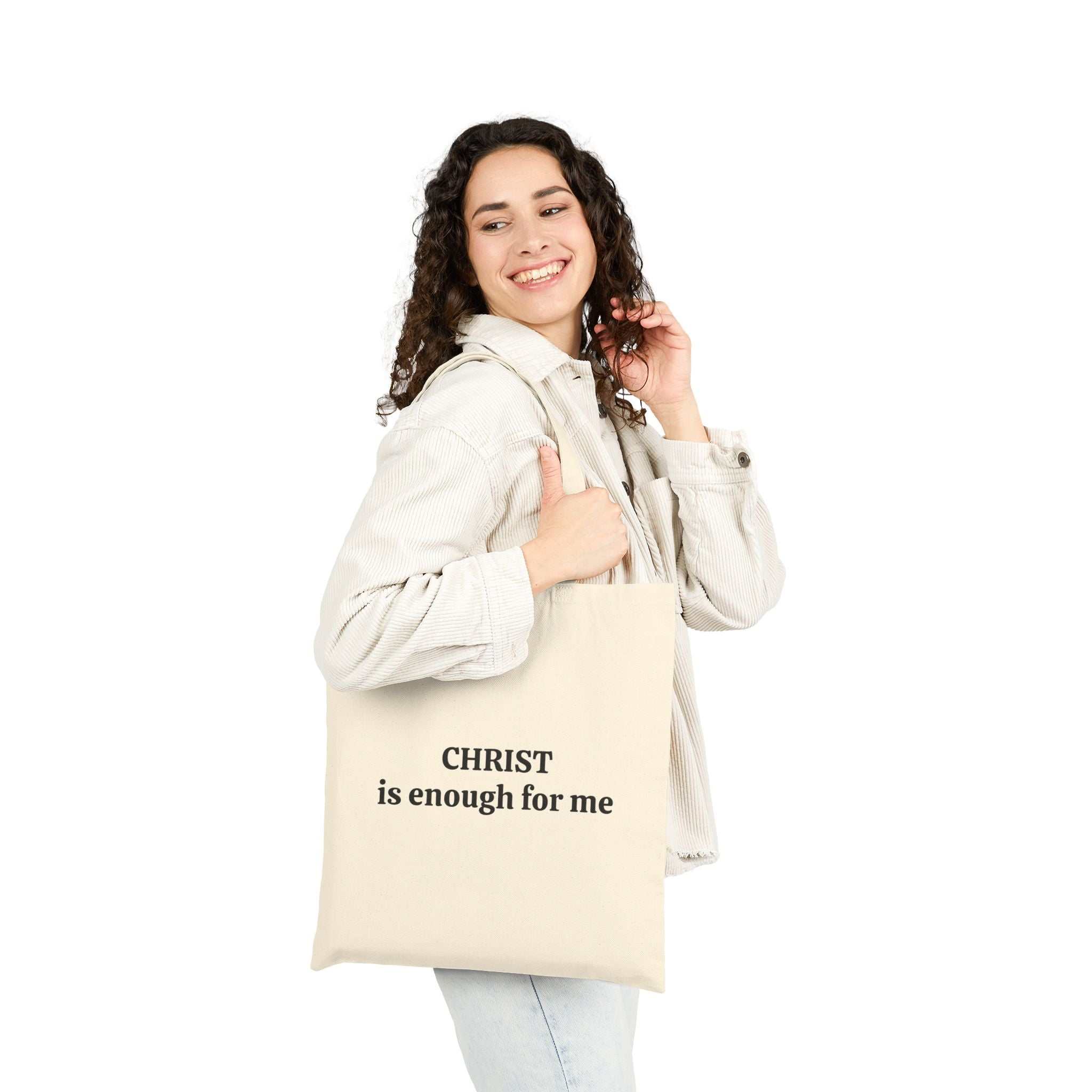 Only Christ Tote Bag 100% cotton canvas bag