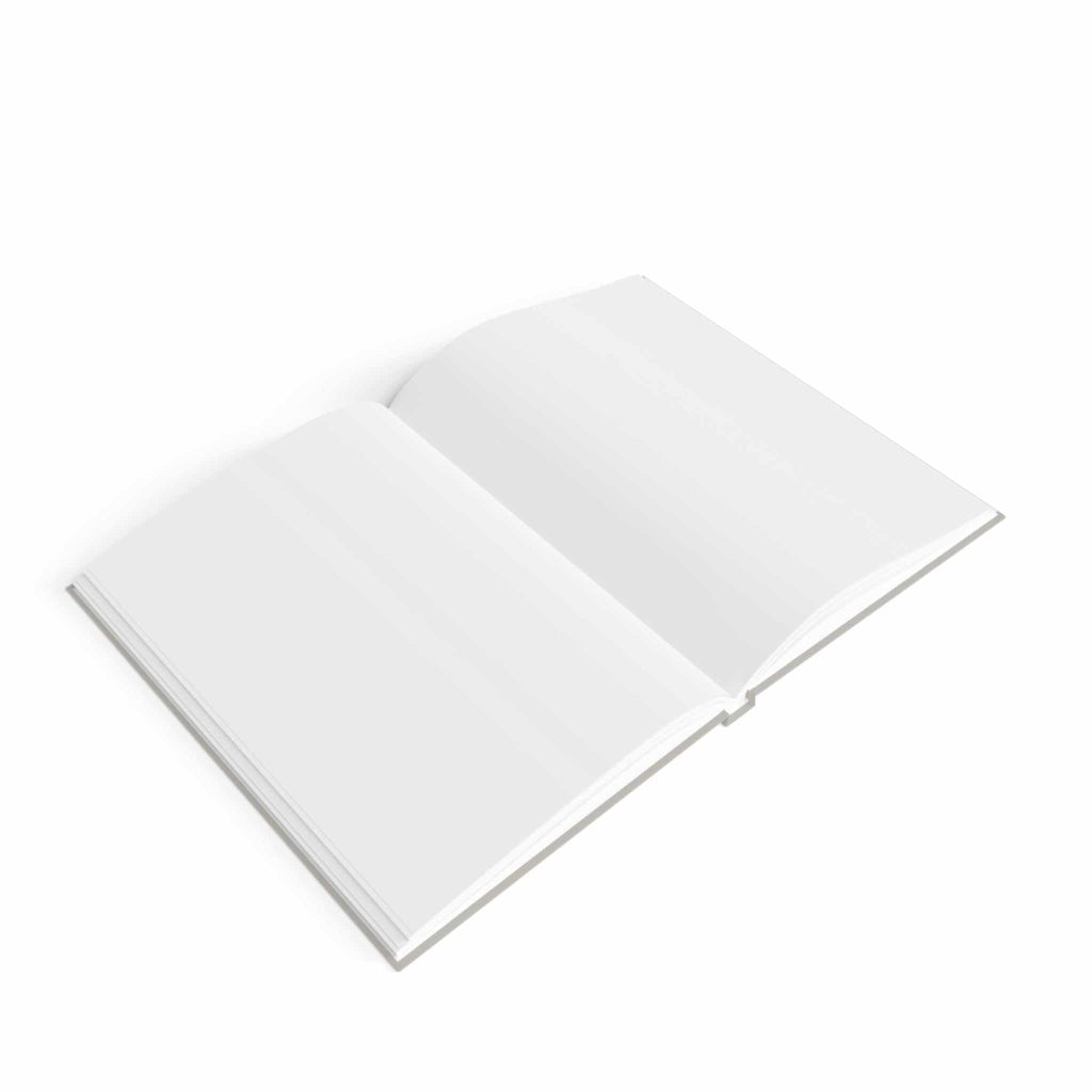 Open Abundance Mindset Vision Board with blank pages