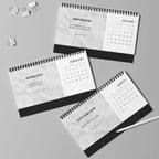 Grace Daily Calendar 2026 with black spiral binding and monthly grid for organization and inspiration