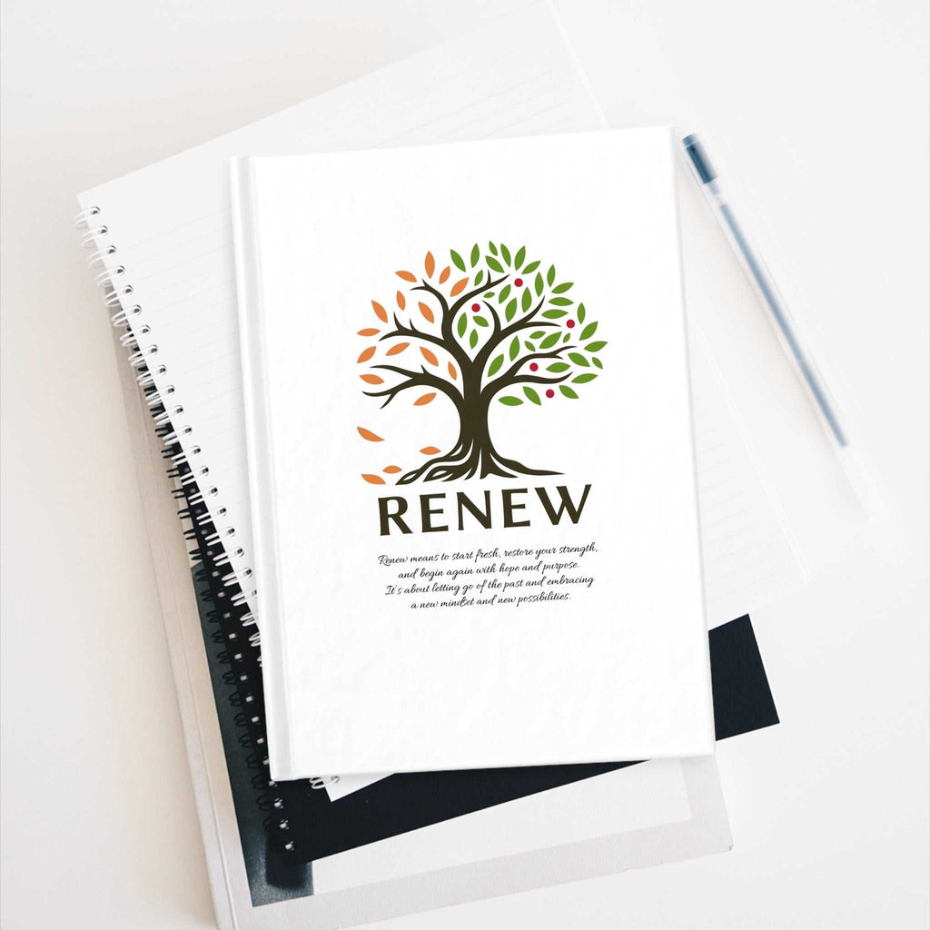 Renew Journal with blank pages for writing and drawing