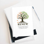 Renew Journal with blank pages for writing and drawing
