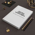 Matte hardcover Vision & Faith Journal with 150 lined pages and customizable wraparound print cover