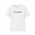 White Believe in God T-Shirt in Haitian Creole with classic fit and 100% ring-spun cotton