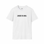 White Jesús Te Ama T-shirt